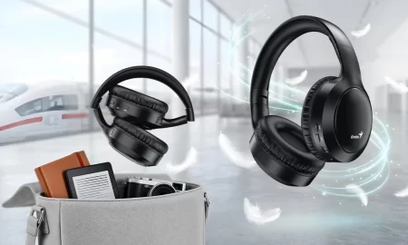 Genius HS-800BT: Lehká skládací sluchátka s Bluetooth 6.0