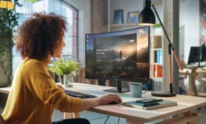 Nové zakřivené monitory Philips přináší QHD a 144 Hz